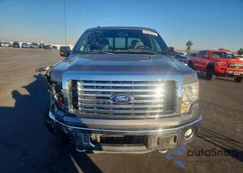 2012 Ford F150 Supercrew из США, поврежденный, VIN 1FTFW1ET5CKD97523
